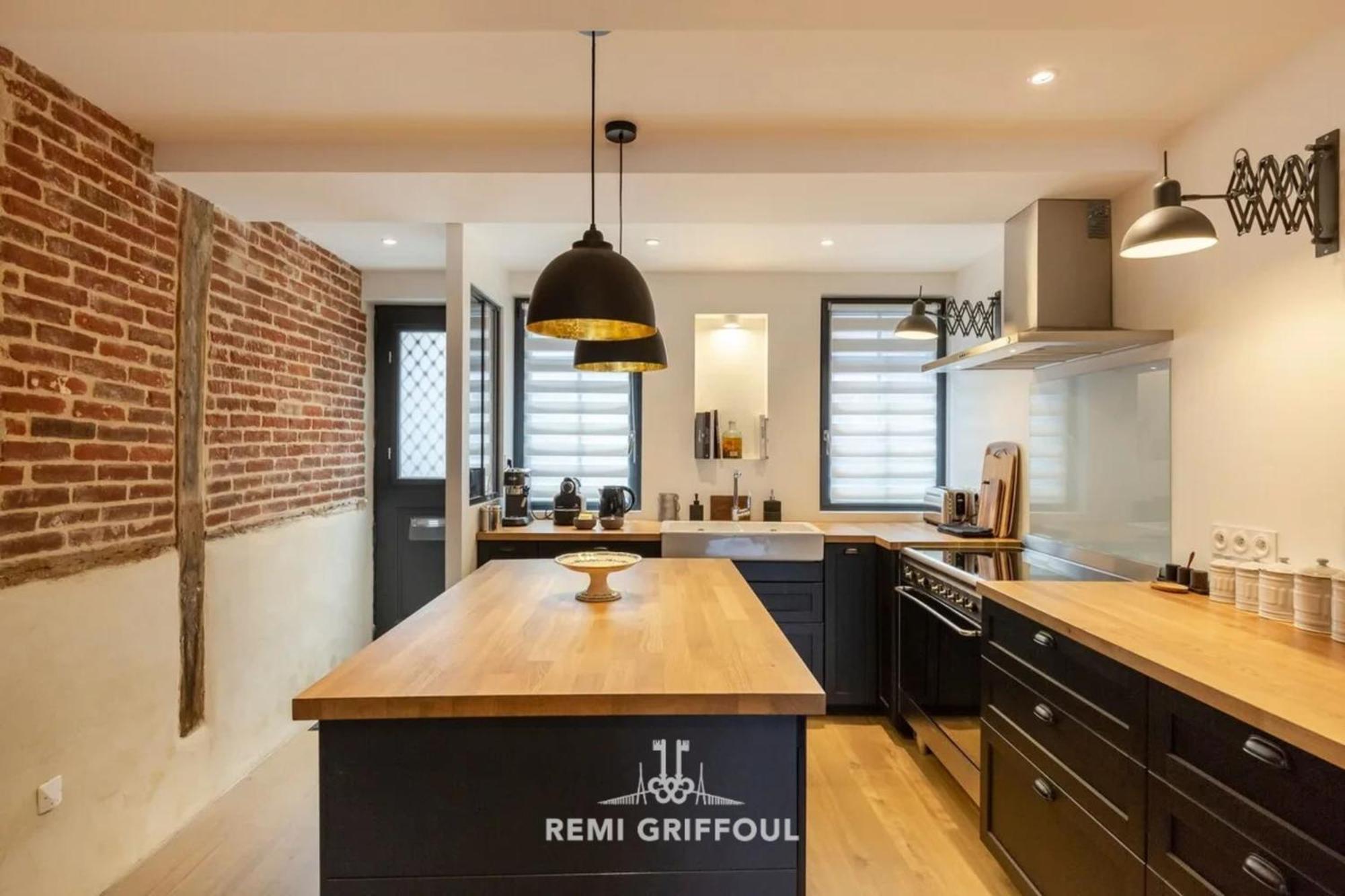 Au 106 Lovely House Historic Center 6 Guests * Honfleur
